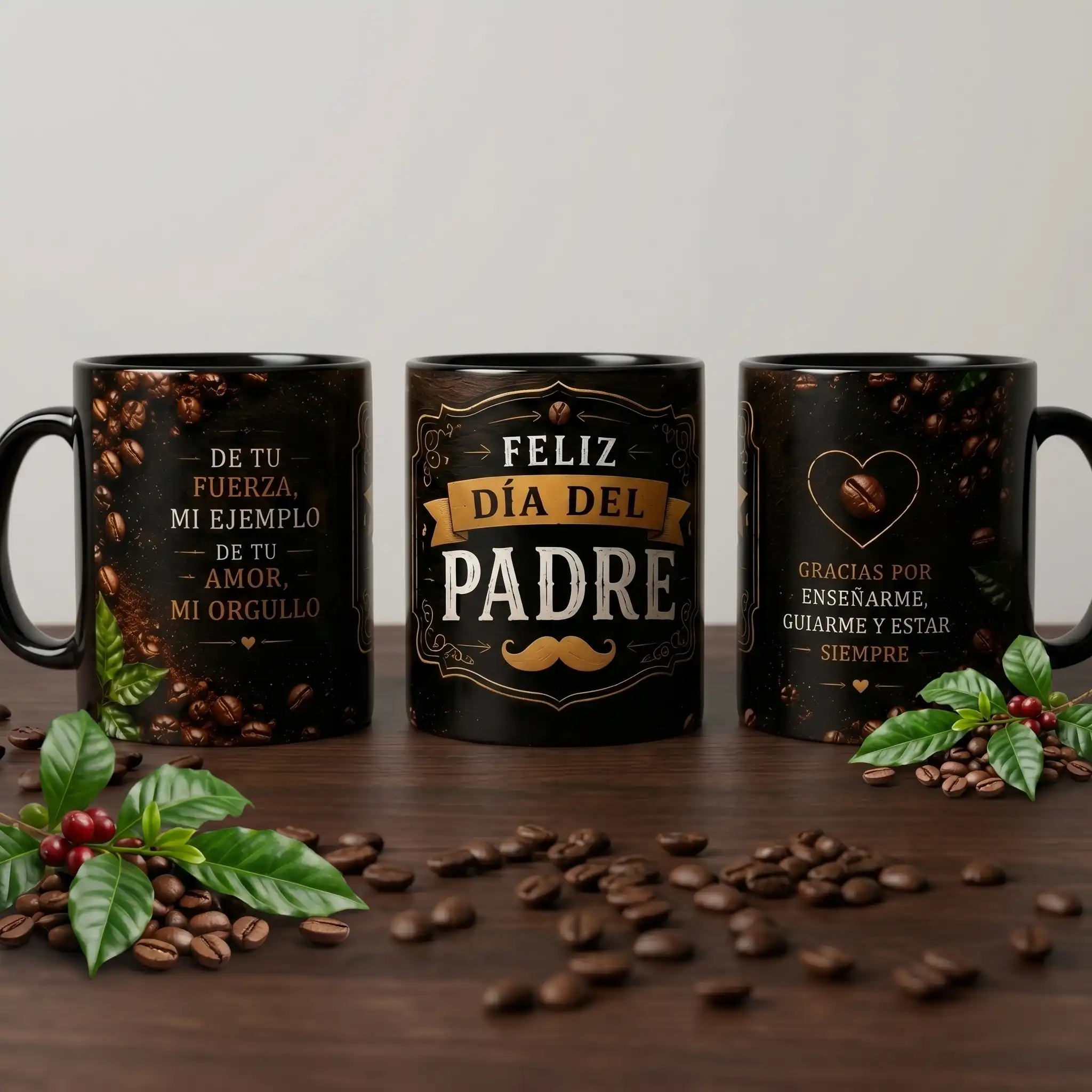 Taza 11 onzas Día del Padre - Café - Vista 13