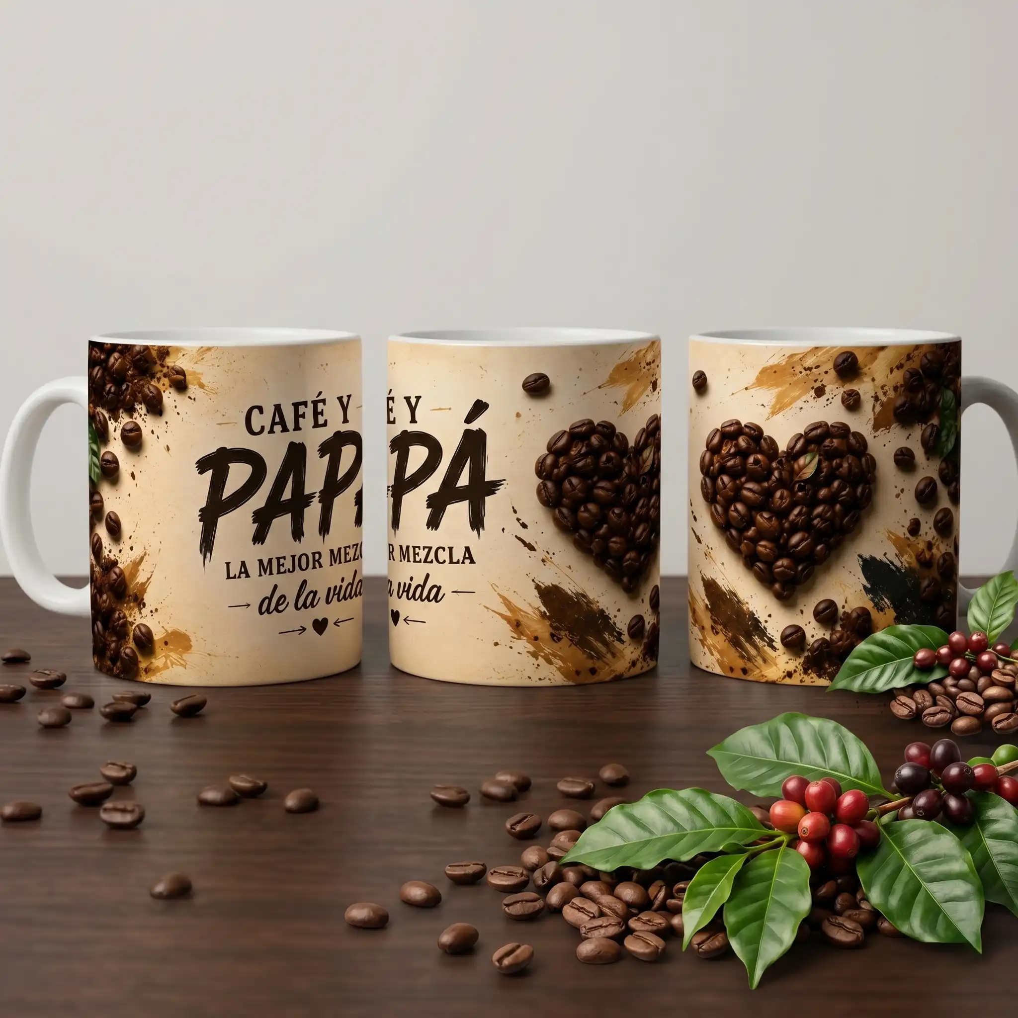 Taza 11 onzas Día del Padre - Café - Vista 15