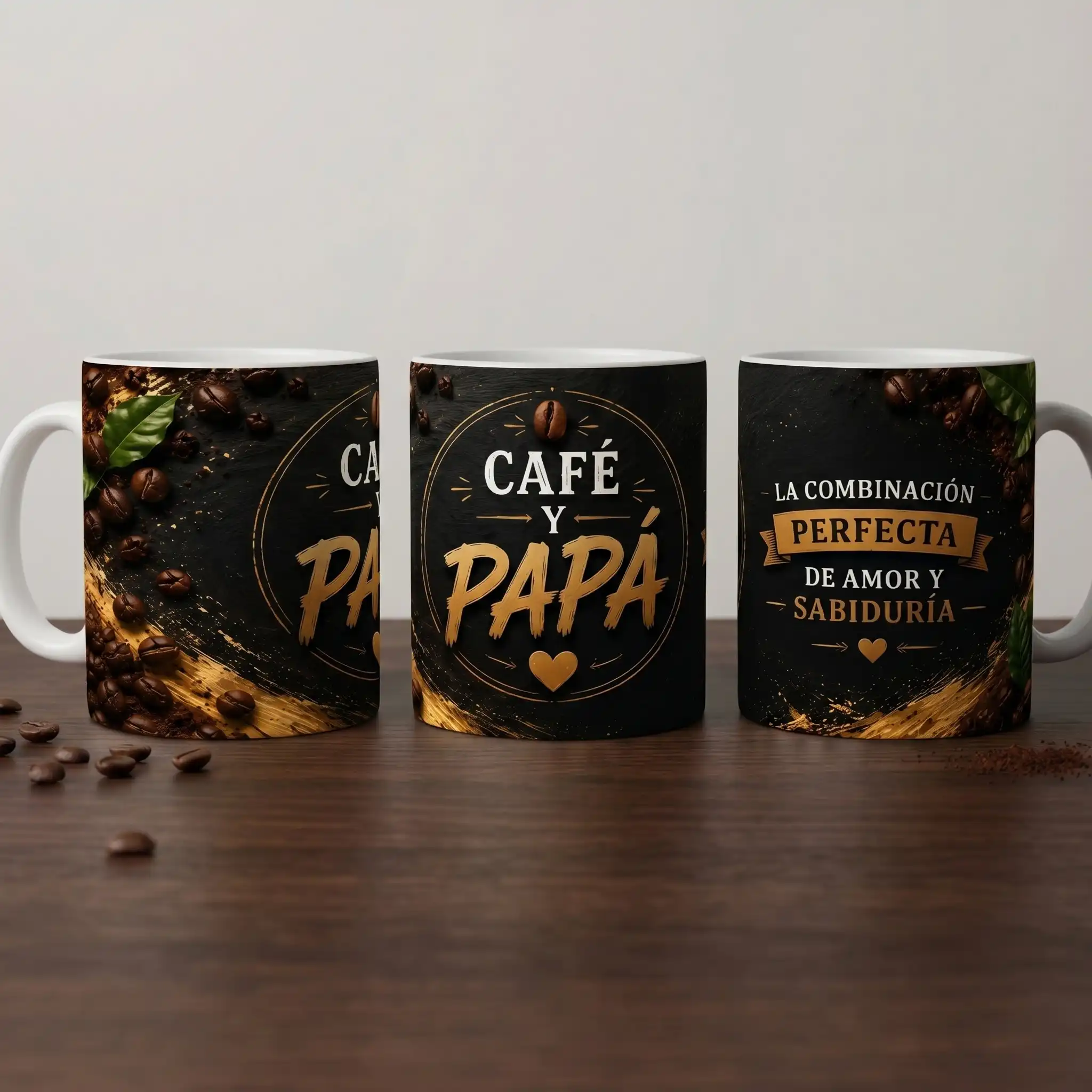 Taza 11 onzas Día del Padre - Café - Vista 6