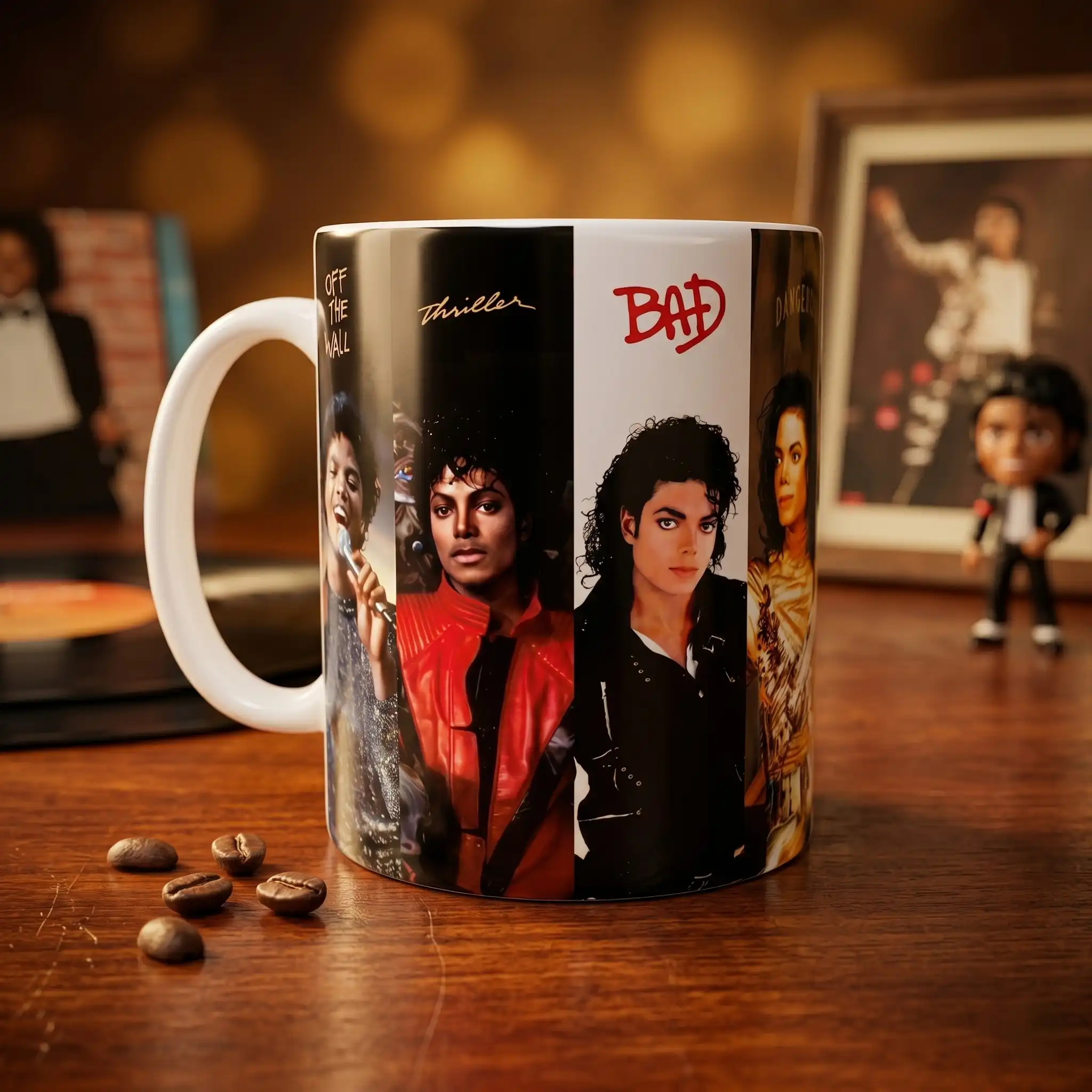 Taza 11 oz blanca - Michael Jackson Forever - Exclusivo - Vista 14