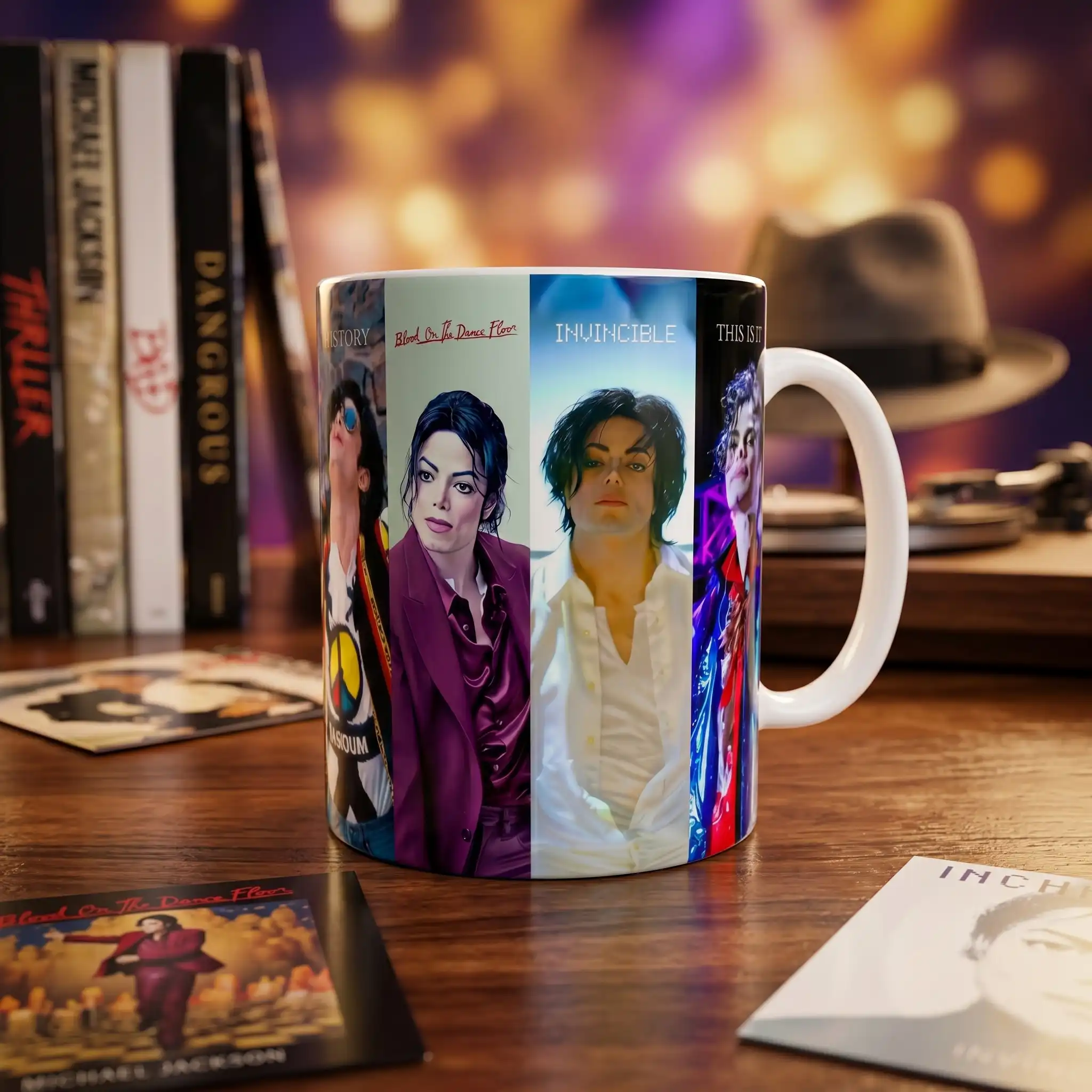 Taza 11 oz blanca - Michael Jackson Forever - Exclusivo - Vista 15