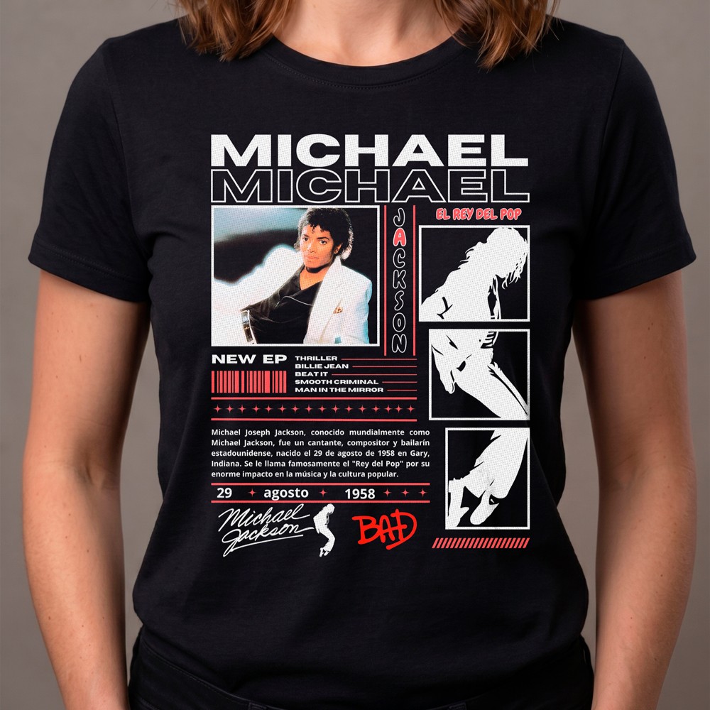 Franelas Ediciones Exclusivas Michael Jackson