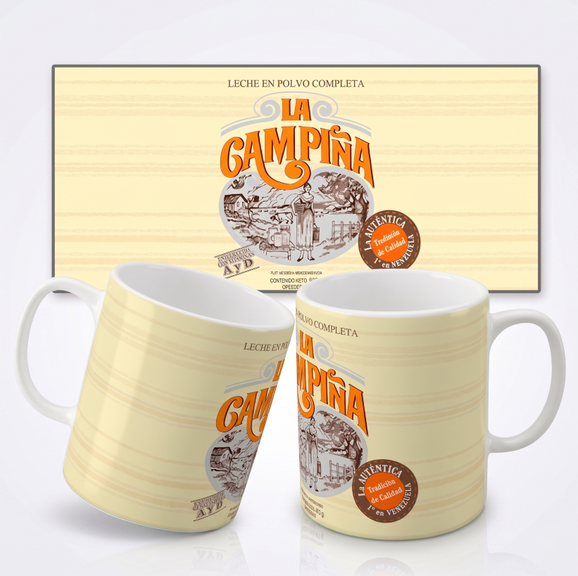 Taza 11 oz blanca - Alimentos Venezolanos Clásicos