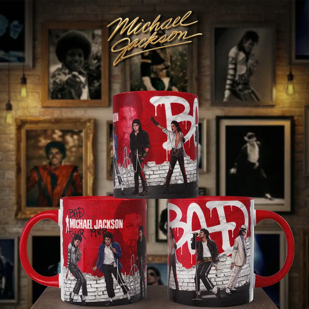 Taza 11 oz - Michael Jackson Forever - Exclusivo - Vista 3
