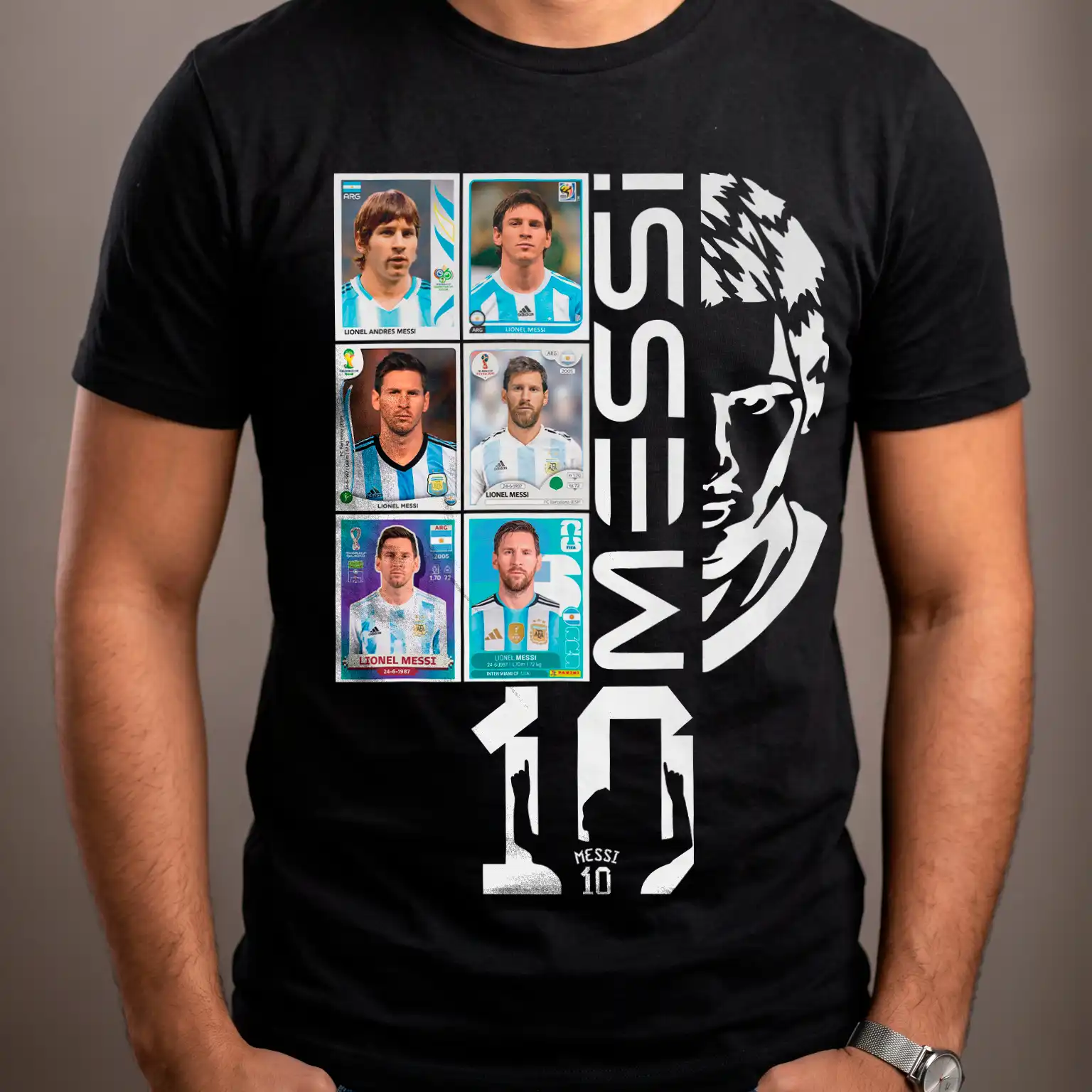 Franela Lionel Messi - DTF